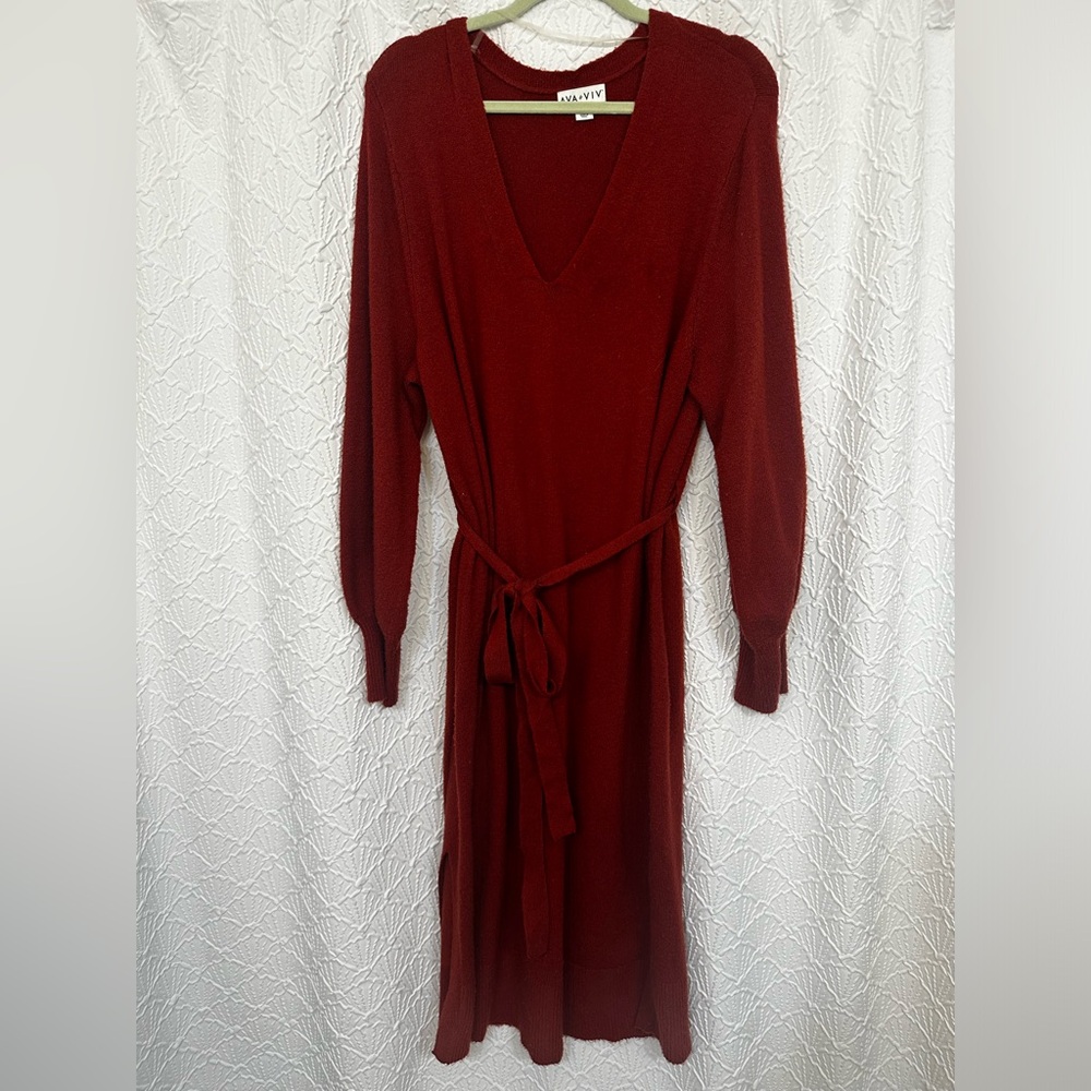 Sweater midi dress
